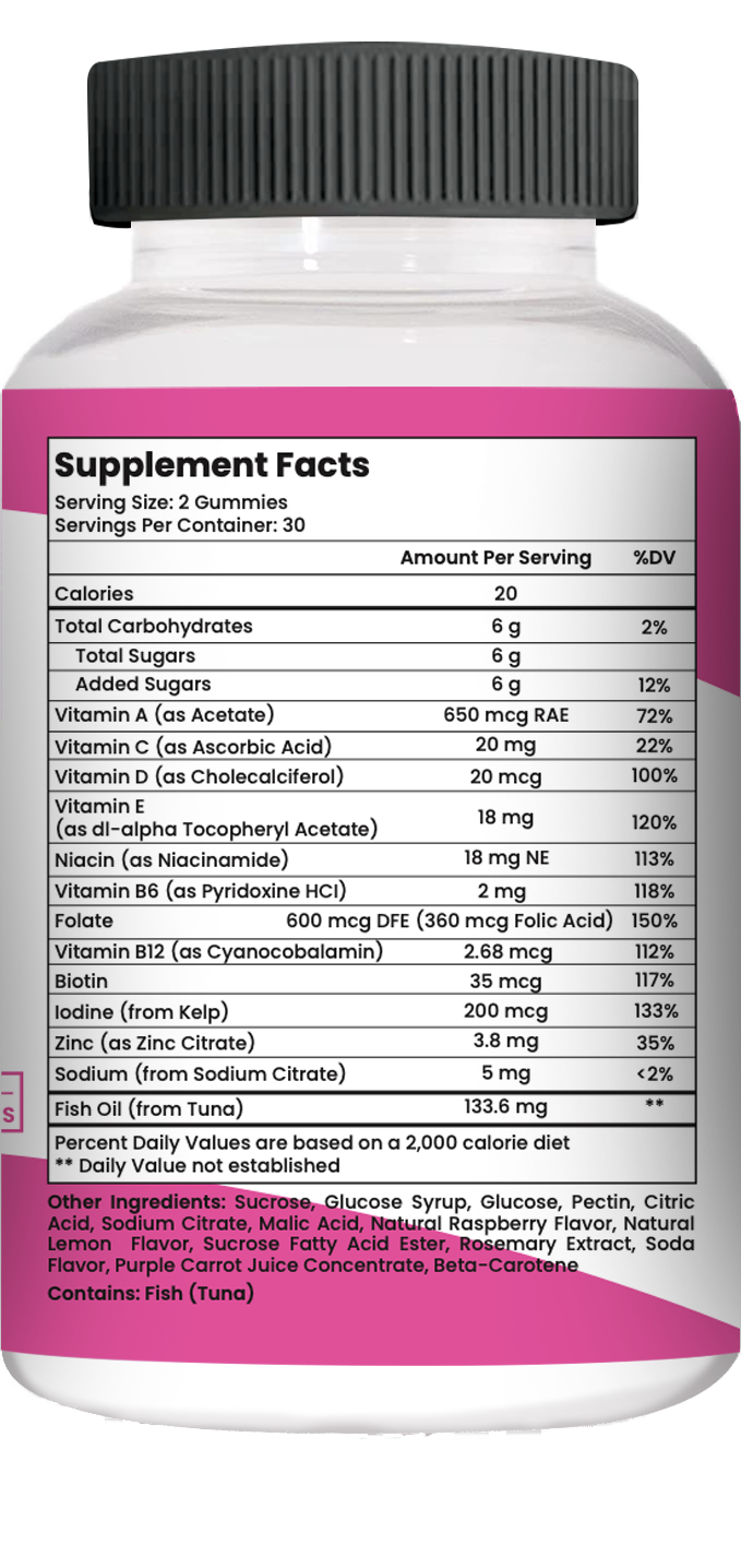 Baby Bump Prenatal Gummies - Pathway heal
