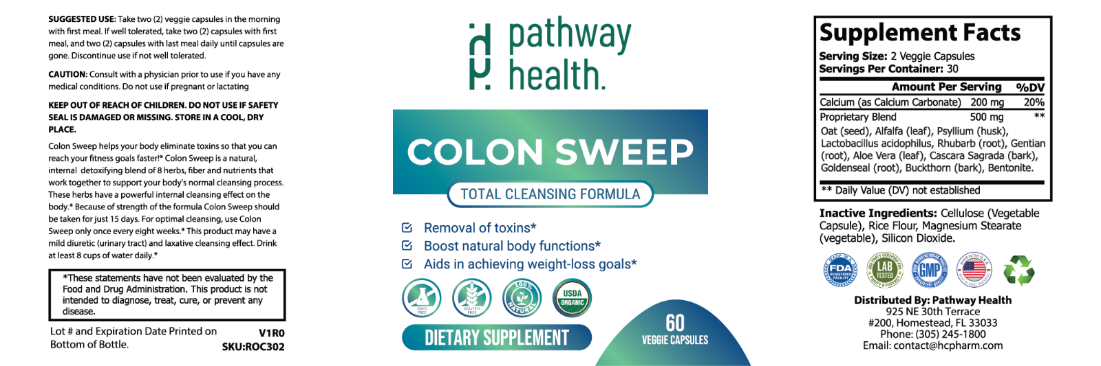 Colon Sweep - Removal of Toxins and Boost Body Functions