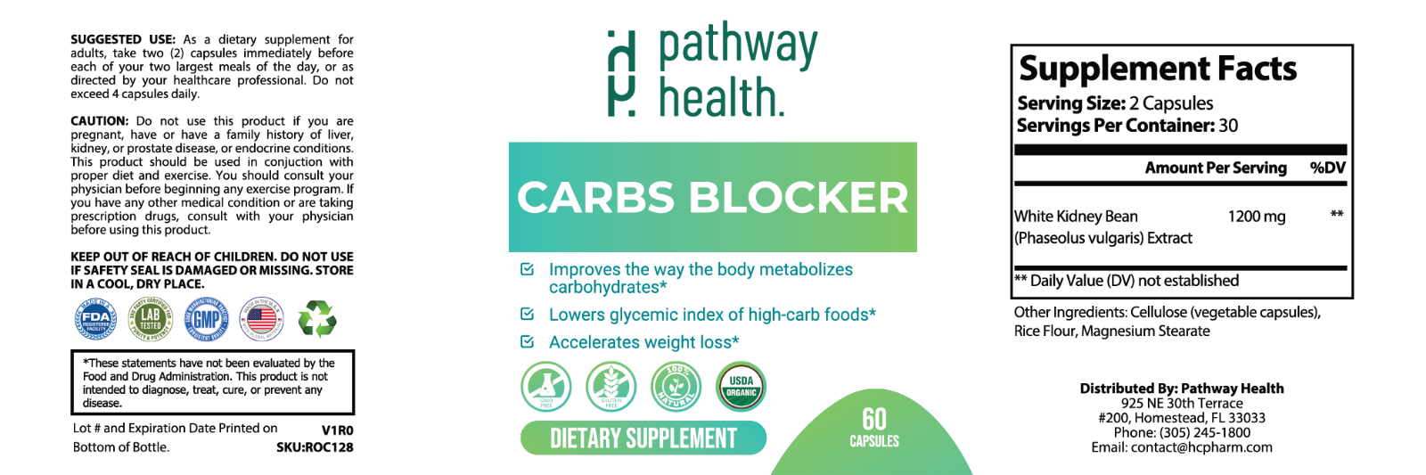 Carbs Blocker - Supports Weight Lose