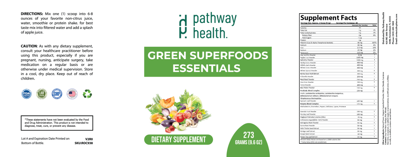 Green Superfoods Essentials